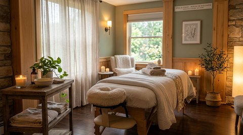 Illustration of Boucle, beauty salon in Edgartown, MA